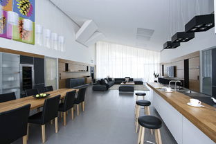 440平米开放式设计的现代住宅